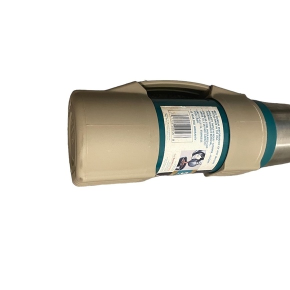 Vintage Insulated Thermos With Stopper 650 One Liter / 4 Cups Hot or Cold‎ Green - Picture 12 of 13